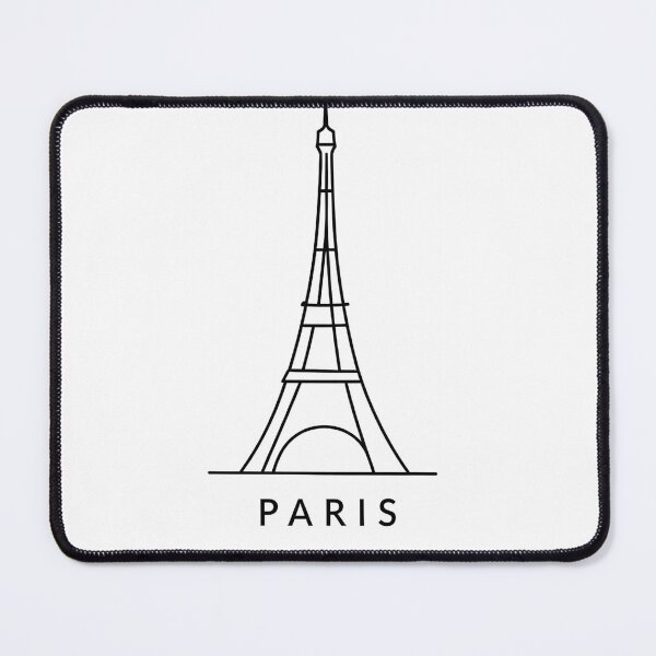 Item preview, Minimalist Eiffel Tower designed and sold by Fab-Haven.
