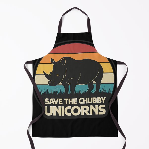 Item preview, Save the Chubby Unicorns Vintage Rhino designed and sold by haitrieuic96.