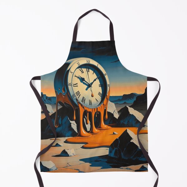 Item preview, Surreal Clock Melting in Desert designed and sold by Rue Design Company.