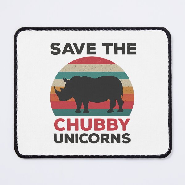 Item preview,  Save the Chubby Unicorns Vintage Rhino designed and sold by haitrieuic96.