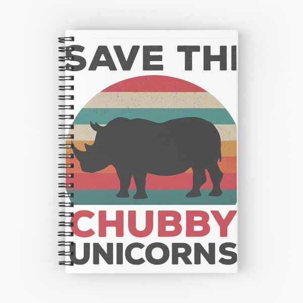 Item preview,  Save the Chubby Unicorns Vintage Rhino designed and sold by haitrieuic96.