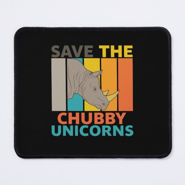 Item preview, Save the Chubby Unicorns Vintage Rhino designed and sold by haitrieuic96.