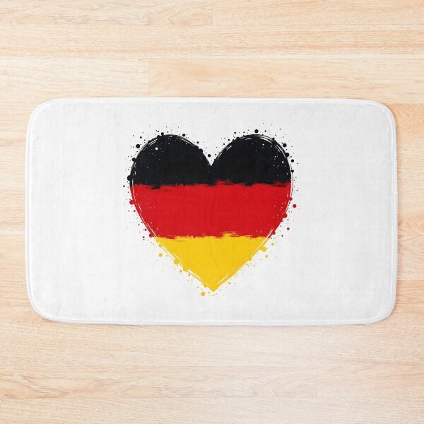 Item preview, Heart Germany watercolor designed and sold by Fab-Haven.