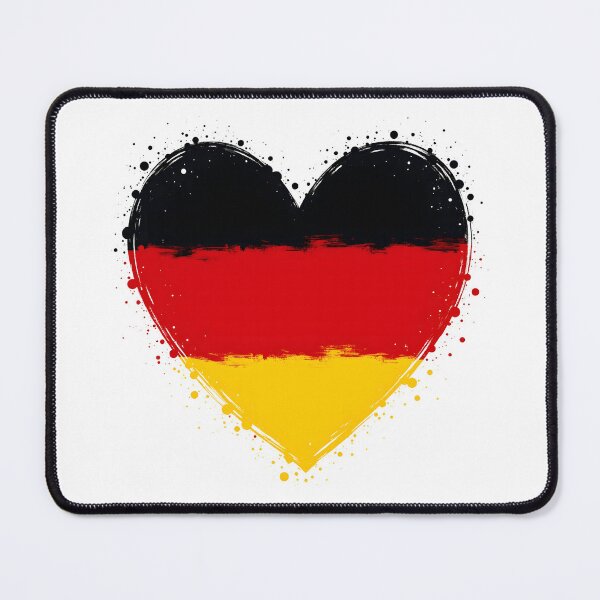 Item preview, Heart Germany watercolor designed and sold by Fab-Haven.
