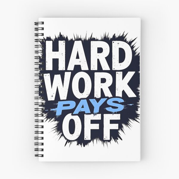 Item preview, Hard work always pays off designed and sold by Fab-Haven.