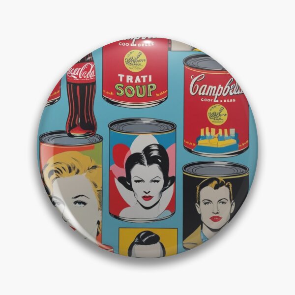 Item preview, Pop Art Collage of Retro Iconography designed and sold by Rue Design Company.