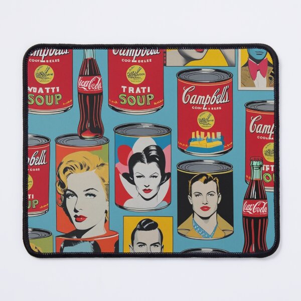 Item preview, Pop Art Collage of Retro Iconography designed and sold by Rue Market.