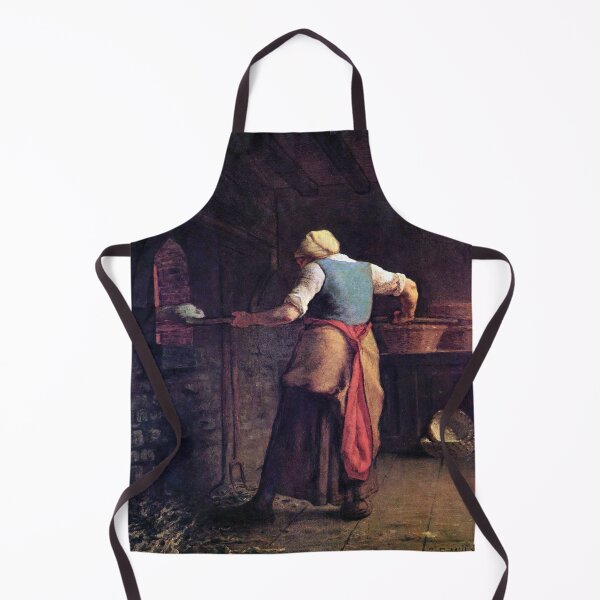 Item preview, Woman Baking Bread (1854) by Jean François Millet designed and sold by tarotstarostina.