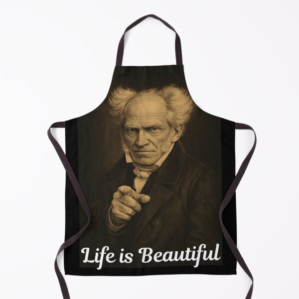 Item preview, Schopenhauer Says: Life is Beautiful designed and sold by DeclanEclectica.