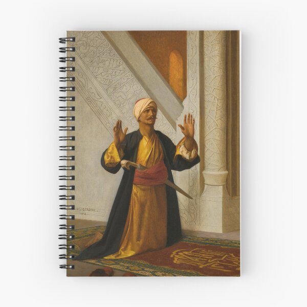 Item preview, A painting of a Muslim man praying, by Jean-Léon Gérôme. designed and sold by tarotstarostina.