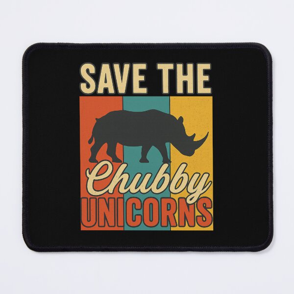 Item preview, Save the Chubby Unicorns Vintage Rhino designed and sold by haitrieuic96.