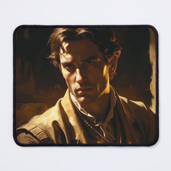 Item preview, Portrait of a Thoughtful Man designed and sold by Rue Market.