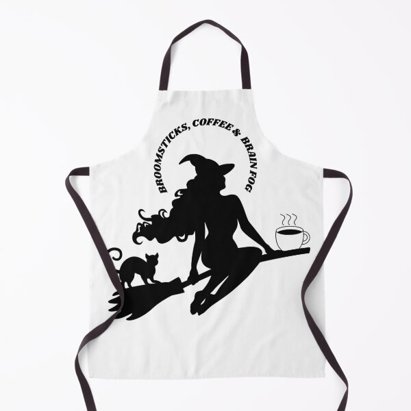 Item preview, Broomsticks, Coffee & Brain Fog – Witchy Chaos for Coffee Lovers designed and sold by Paperpoison.