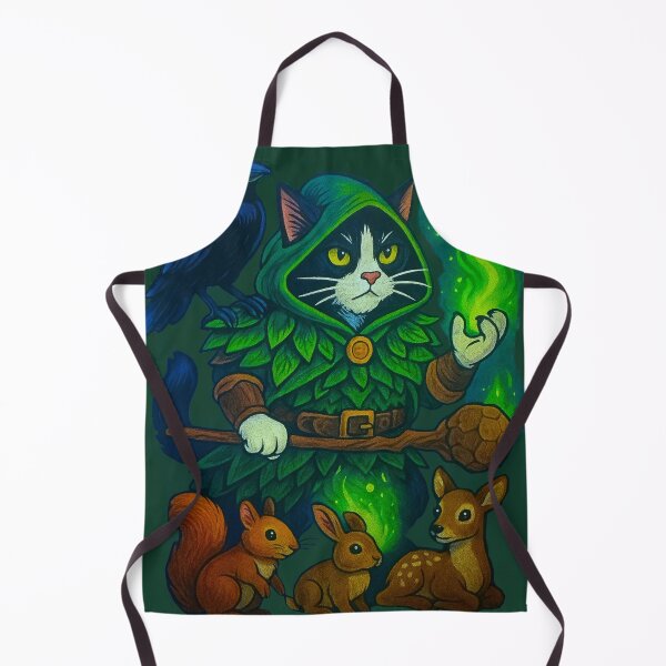 Item preview, Druid Cat Battlemage Battlecats designed and sold by KozyAuraTees.
