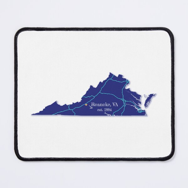 Item preview, Roanoke, VA [Blue] designed and sold by PhilbonianDezin.