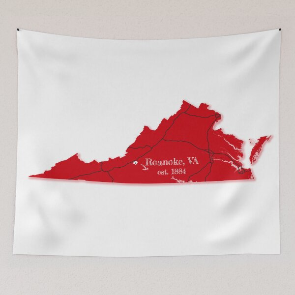 Item preview, Roanoke, VA [Red] designed and sold by PhilbonianDezin.