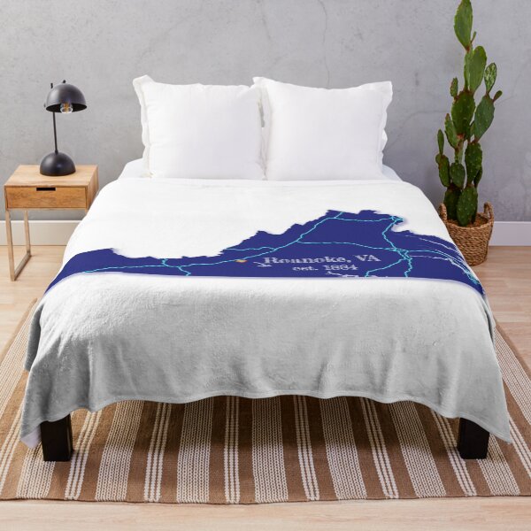 Item preview, Roanoke, VA [Blue] designed and sold by PhilbonianDezin.