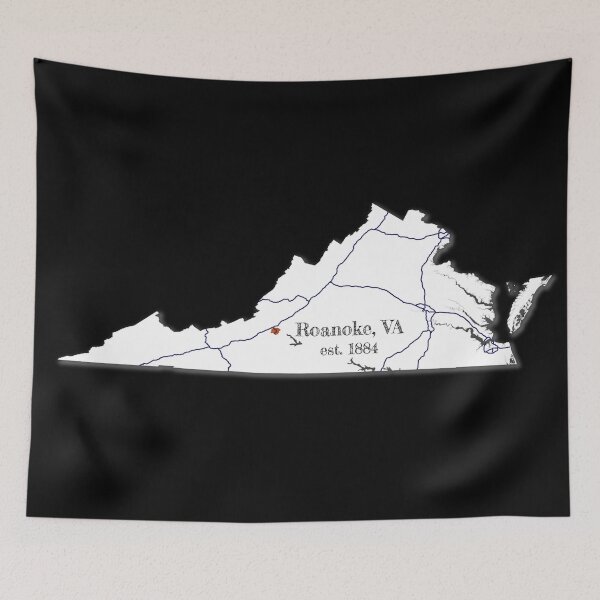 Item preview, Roanoke, VA [White] designed and sold by PhilbonianDezin.