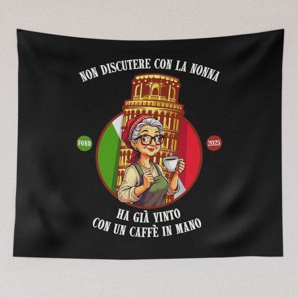 Item preview, Funny Italian Grandma Coffee Quote T-Shirt designed and sold by Teeshart.