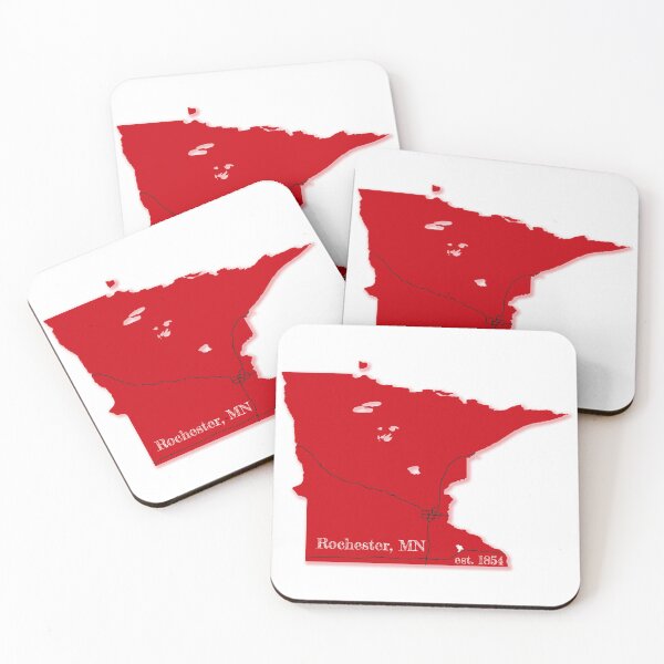 Item preview, Rochester, MN [Red] designed and sold by PhilbonianDezin.