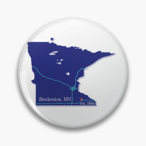 Artikelvorschau, Rochester, MN [Blau] entworfen und verkauft von PhilbonianDezin.