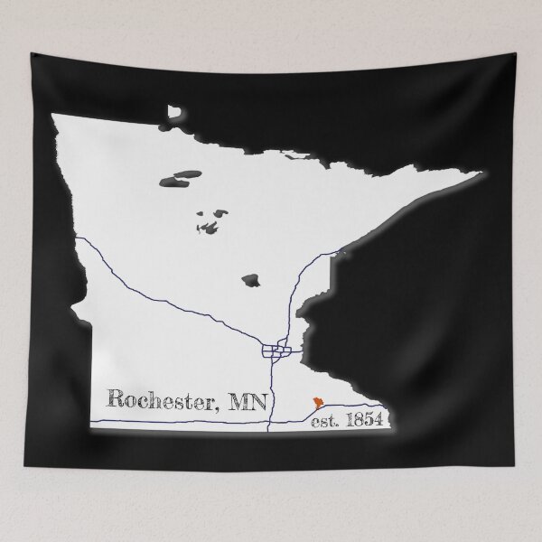 Item preview, Rochester, MN [White] designed and sold by PhilbonianDezin.