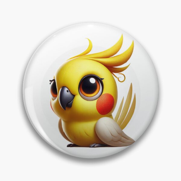 Item preview, Sweet Lutino Cockatiel designed and sold by Sillytoe.