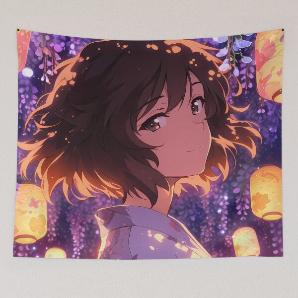 Item preview, Yukari Akiyama Radiant Wisteria Festival Girls und Panzer Anime designed and sold by mildaclairmo.