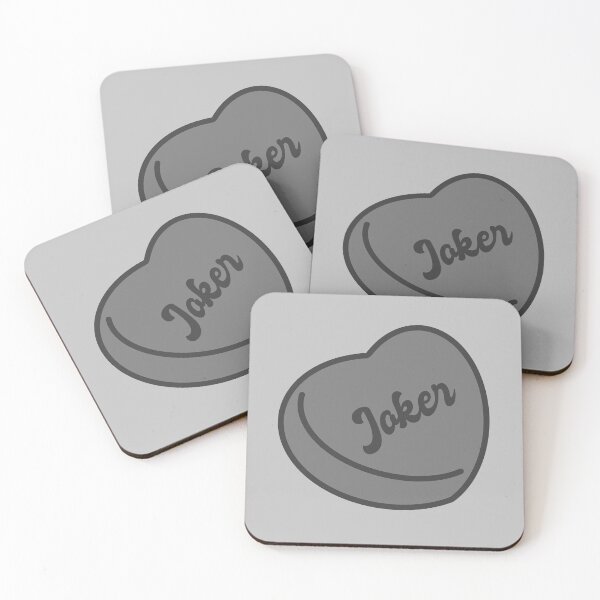 Item preview, Joker Black Candy Heart designed and sold by blottleink.