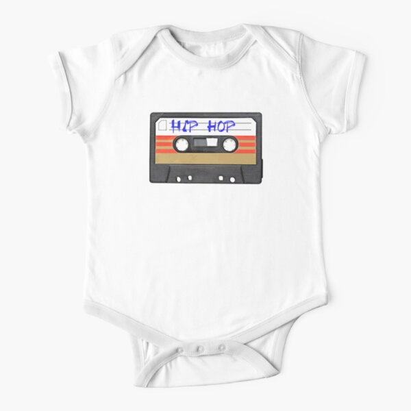 Hip Hop RAP Music Short Sleeve Baby One-Piece