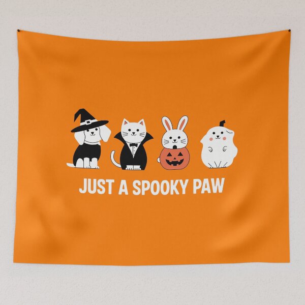 Item preview, Just a spooky paw designed and sold by ZAIKY DREAMS.