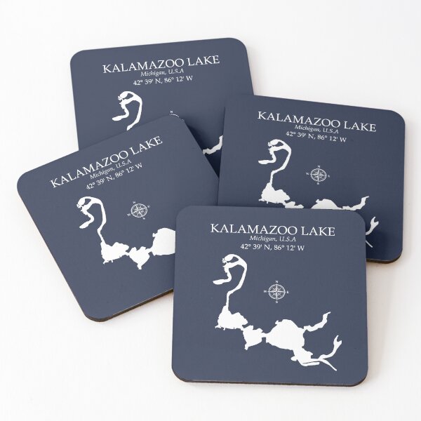 Item preview, Kalamazoo Lake Michigan Life - Vintage Michigan Lakeside Vacation designed and sold by Chilly Lizard.