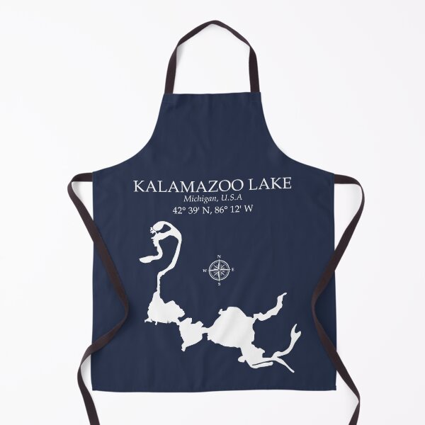 Item preview, Kalamazoo Lake Michigan Life - Vintage Michigan Lakeside Vacation designed and sold by Chilly Lizard.