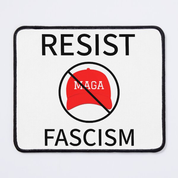 Item preview, Resist fascism anti MAGA design designed and sold by Rachel the Artist .