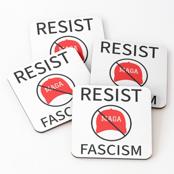 Item preview, Resist fascism anti MAGA design designed and sold by Rachel the Artist .