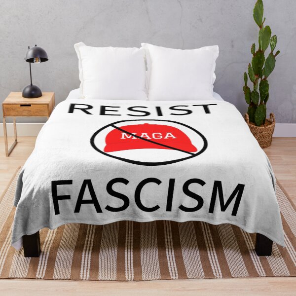 Item preview, Resist fascism anti MAGA design designed and sold by Rachel the Artist .