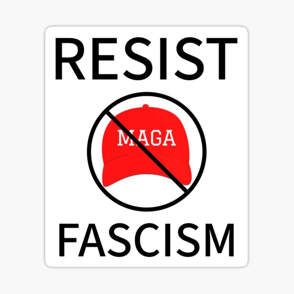 Artikel-Vorschau von Widerstehen Sie dem Faschismus, Anti-MAGA-Design, designt und verkauft von Rachel the Artist .