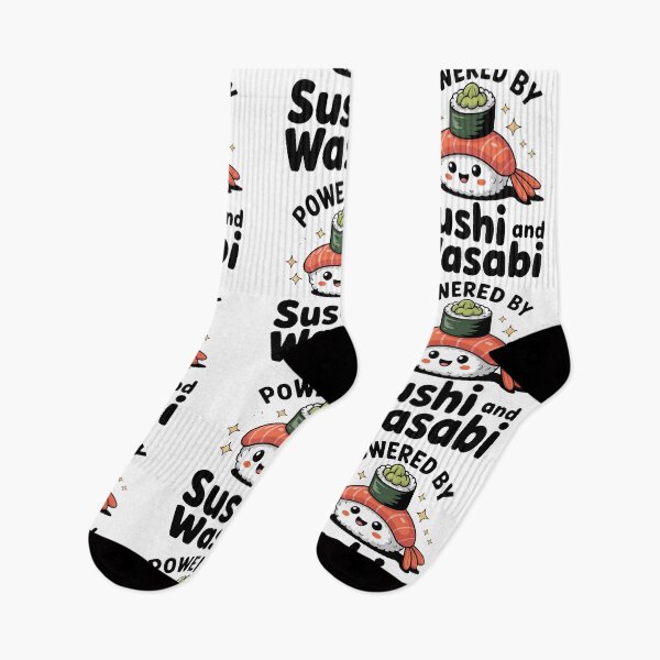 Item preview, Powered By Sushi And Wasabi designed and sold by PlanetMarker.