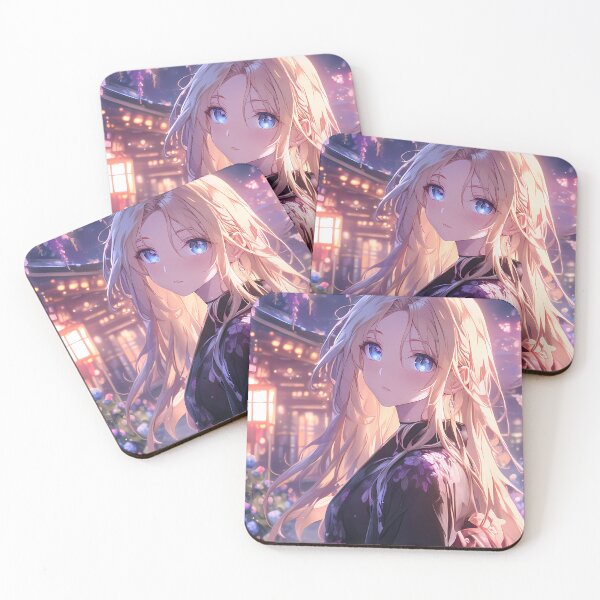Item preview, Rachel Gardner Angels of Death Anime Girl Waifu Cherry Blossoms designed and sold by mildaclairmo.