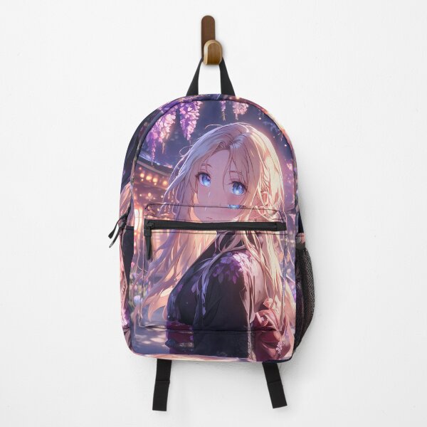 Item preview, Rachel Gardner Angels of Death Anime Girl Waifu Cherry Blossoms designed and sold by mildaclairmo.