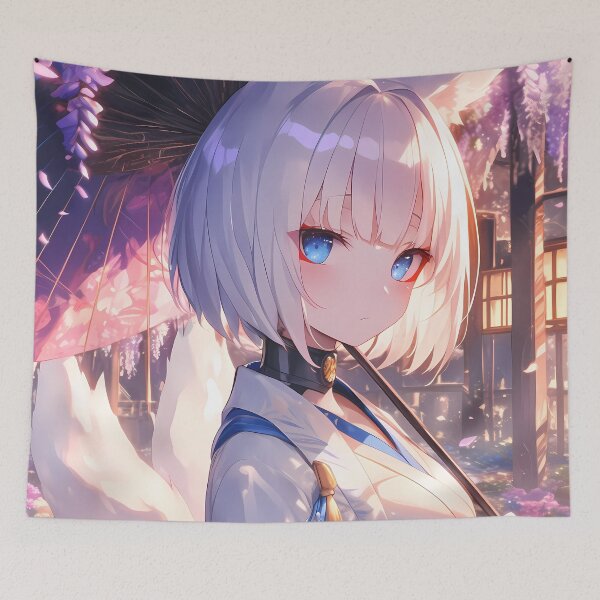 Artikelvorschau, Kaga Azur Lane Anime Wisteria Spirit Graceful Lantern Glow entworfen und verkauft von mildaclairmo.