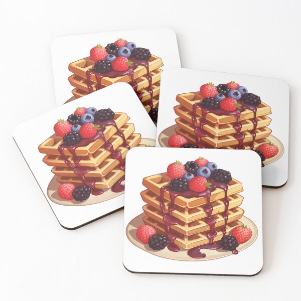 Item preview, Mixed Berry Waffle Stack designed and sold by New-School-Wave.