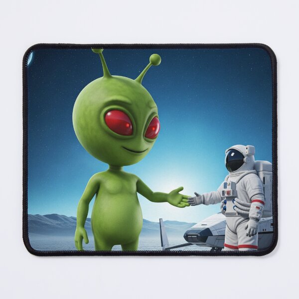 Item preview, Meeting with alien designed and sold by prashant art factory ✅️.