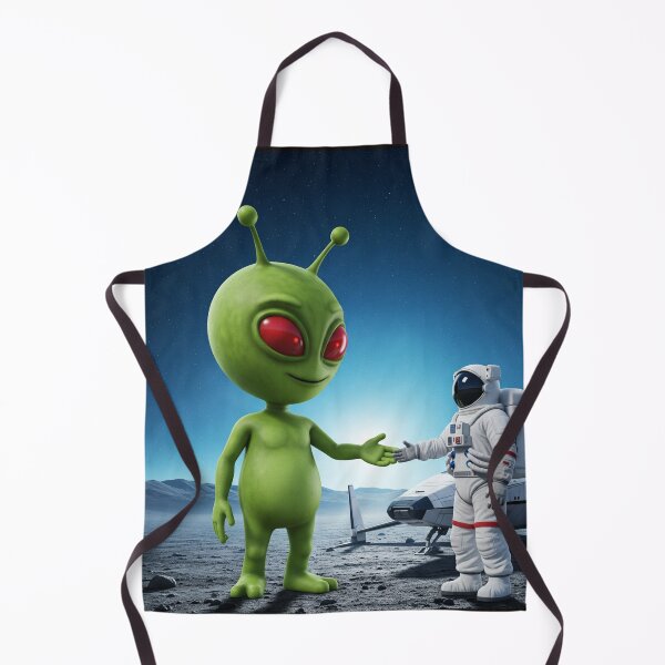 Item preview, Meeting with alien designed and sold by prashant art factory ✅️.