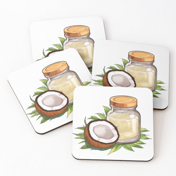 Item preview, Coconut Oil Jar Combo designed and sold by New-School-Wave.