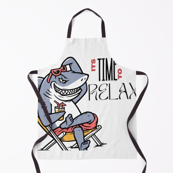 Item preview, Shark Chill Mode — Relax & Sip by Farwawears designed and sold by farwawears.