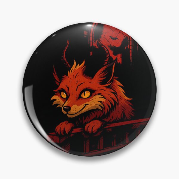 Item preview, Devilishly Adorable Fox designed and sold by BuffaloTH.