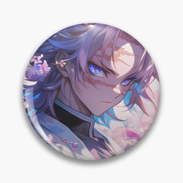 Item preview, Sanemi Shinazugawa Demon Slayer Anime Wind Hashira Stark Blossom designed and sold by mildaclairmo.