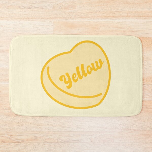 Item preview, Yellow Candy Heart designed and sold by blottleink.