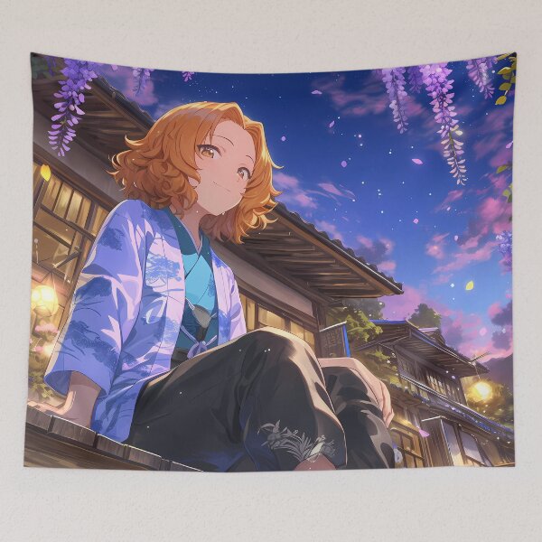 Item preview, Orange Pekoe Girls und Panzer Anime Sunset Wisteria Reverie designed and sold by mildaclairmo.